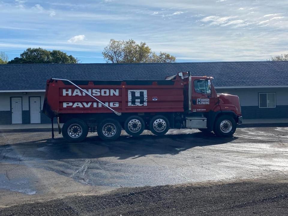 Hanson Paving Truck